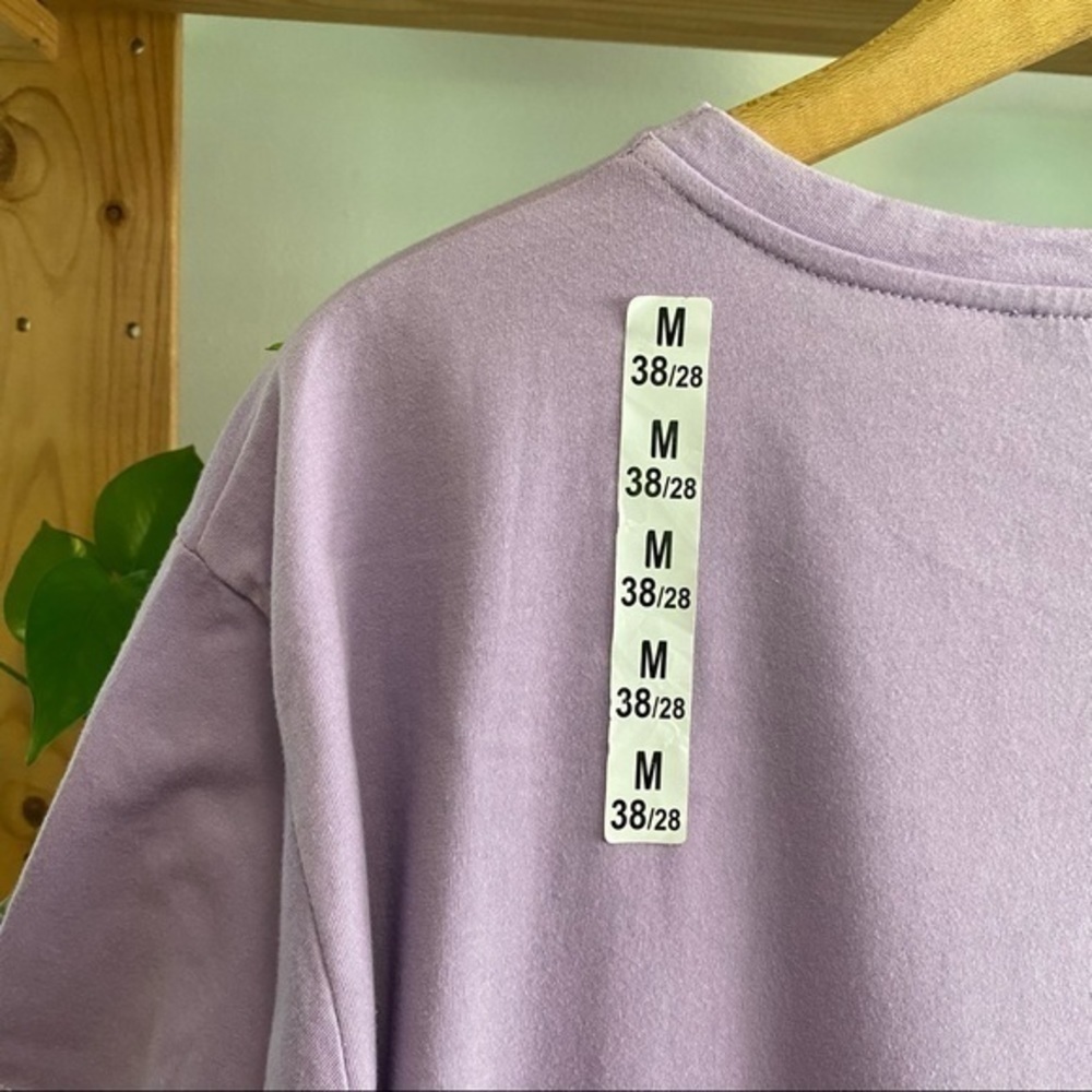 Zara Austin Texas 1998 Lavender Purple Graphic Tee T-shirt Medium - Picture 7 of 11